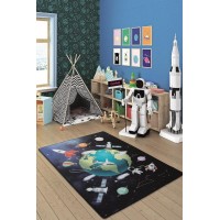 Oremo Halı Outer Space 133x190 Lacivert Bukle