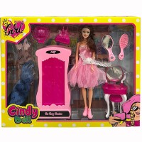 Oydaş Cindy Doll Dolaplı Makyaj Masalı Bebek