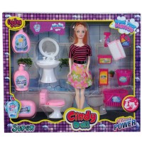 Oydaş Cindy Doll Lavabo Ve Temizlik Setli Bebek