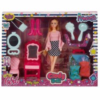 Oydaş Cindy Doll Makyaj Masalı Bavullu Bebek