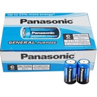 Panasonıc C R14 Pil R14Be 2X12:24 Adet