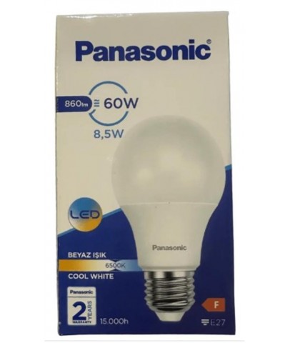 Panasonıc Led Lamba 8.5W 860 Lm E27 Beyaz