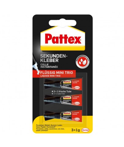 Pattex Japon Yapıştırıcı Gel Mini Süper 3x1 GR 1943764