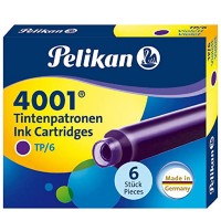 Pelikan Dolma Kalem Kartuşu Küçük Violet 6 LI 4001