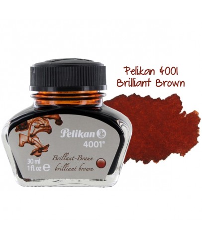 Pelikan Dolma Kalem Mürekkebi 30 ML Kahverengi 4001