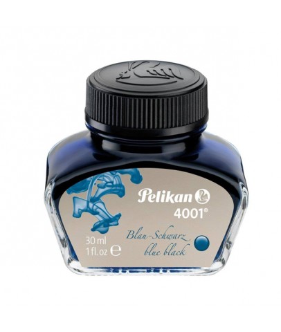 Pelikan Dolma Kalem Mürekkebi 30 ML Mavi-Siyah 4001