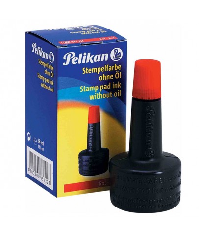 Pelikan Istampa Mürekkebi 28 ML Kırmızı 351221