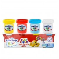 Pensan Kidz Oyum Hamuru Büyük Boy 4x150gr 4 Lü