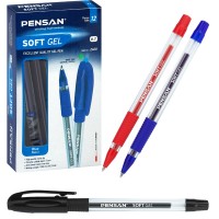 Pensan Tükenmez Kalem Soft Gel 0,7 MM Mavi