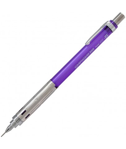 Pentel Teknik Çizim Ve Yazı Versatili 0.5 MM Mor GraphGear 300