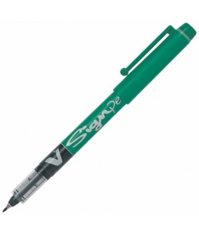 Pilot Roller Kalem Signo Pen İmza Kalemi Yeşil SW-VSP-G