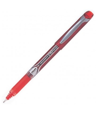 Pilot Roller Kalem V10 Grip 1.0 MM Kırmızı BXGPN-V10-R