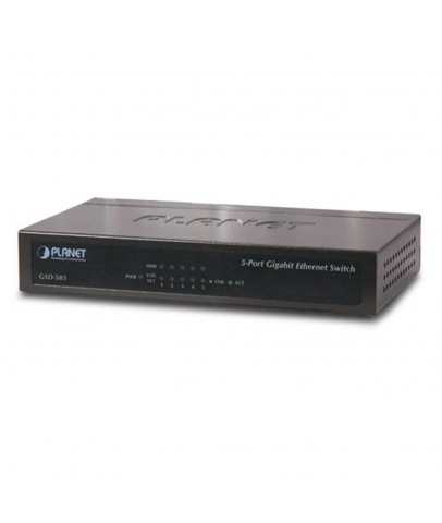 Planet 5 Port 10-100-1000BASE-T 01-Port Complies with IEEE 802.3, 10Base-T