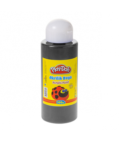 Play-Doh Akrilik Boya 500 ML Siyah PLAY-AK006