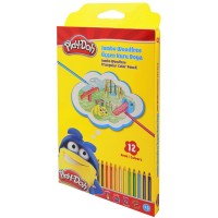 Play-Doh Kuru Boya Jumbo Üçgen Woodfree 12 Li