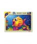 Play Wood Ahşap Eğitici Puzzle Denizde Yaşam ONY-187