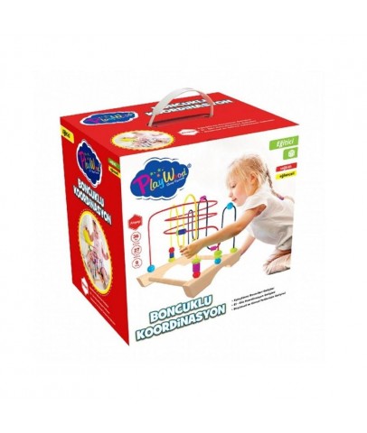 Play Wood Boncuklu Koordinasyon Ony-354