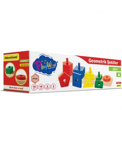 Playwood Kutuda Geometrik Şekiller Ony-305