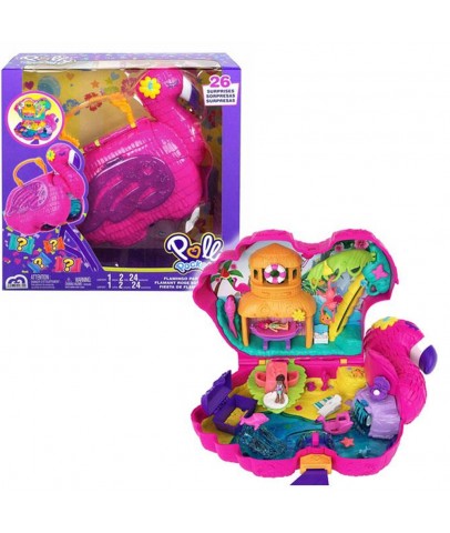 Polly Pocket Flamingo Partisi Oyun Seti