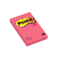 Post-it Yapışkanlı Not Kağıdı 100 YP 51x76 Melon Pembe 656