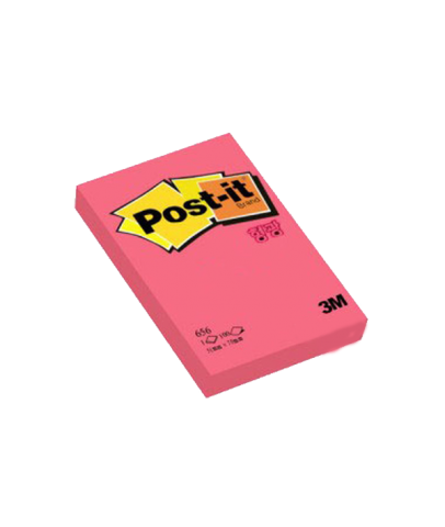 Post-it Yapışkanlı Not Kağıdı 100 YP 51x76 Melon Pembe 656