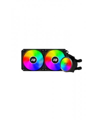 PowerBoost NOBLE 240 Rainbow Fanlı 240mm (LGA1700-AM4-AM5) Uyumlu Sıvı Soğutma Sistemi (Siyah