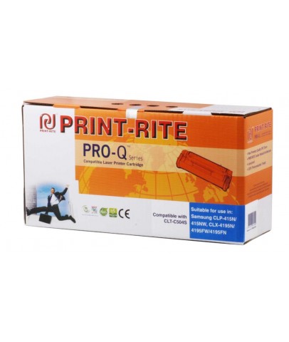 Print-Rite Samsung C504 Blue Mavi Muadil Toner 2.500 Sayfa  SL-C1810W SL-C1860FW