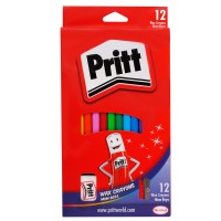 Pritt Mum Pastel Boya Crayon Karton Kutu Silinebilir 12 Renk 1433960