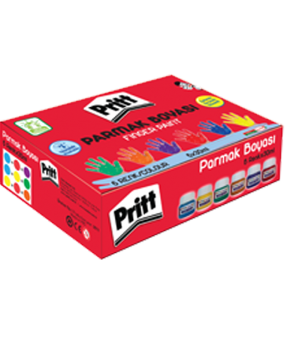 Pritt Parmak Boyası 30 Ml 6 Renk