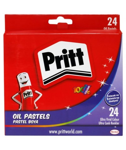 Pritt Pastel Boya-24 Renk-Karton Kutu