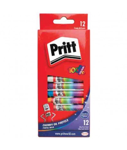 Pritt Pastel Boya Karton Kutu 12 Renk