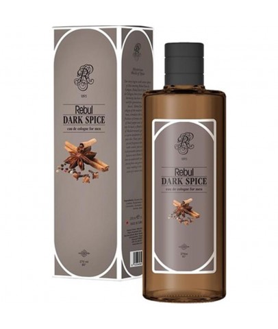 Rebul 250ml Dark Spice  Kolonya Cam Şişe