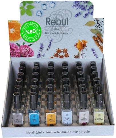 Rebul 36lı Set 50ml Sprey Kolonya