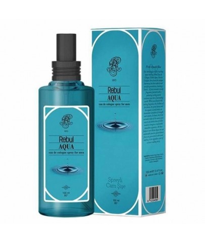 Rebul Aqua 125 ml Pet  Spreyli Kolonya