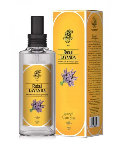 Rebul Lavanta 125 ml Spreyli Kolonya