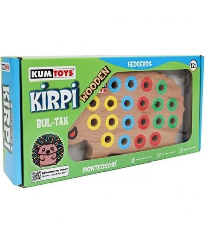 Redka Kumtoys Wooden Kirpi Bultak