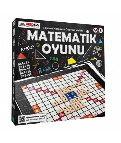 Redka Matematik Oyunu RD5623 Akıl, Zeka ve Strateji Oyunu, Kutu Oyunu