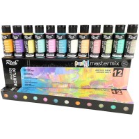 Rich Akrilik Boya Master Mix Pastel Set 12 Li 11409