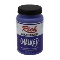 Rich Akrilik Boya Multi Decor Chalked 250 CC Ultramarine 4556