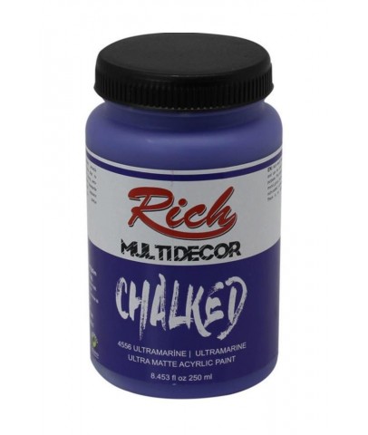 Rich Akrilik Boya Multi Decor Chalked 250 CC Ultramarine 4556