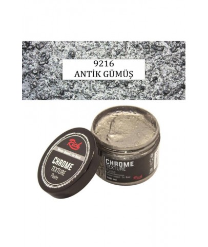 Rich Chrome Texture Paste 150 ML Antik Gümüş 9216