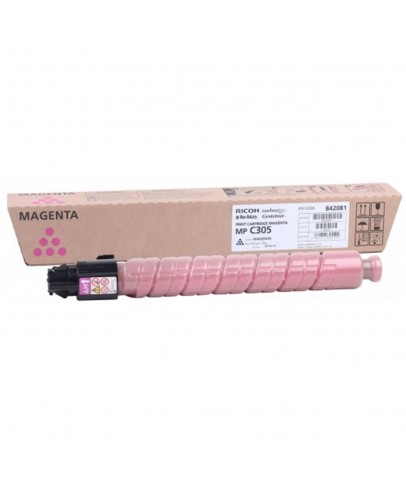 Ricoh MP C305 Magenta Kırmızı Orjinal Fotokopi Toneri MP C305SP-305SPF 4.000 Sayfa