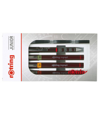 Rotring Rapido Kalemi Junior Set 3+1 0.2-0.3-0.5 MM S0699320