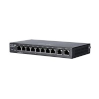 Ruijie-Reyee RG-EG210G-P 8 Port Poe+ 10-100-1000 Mbps Yönetilebilir Switch Çelik Kasa