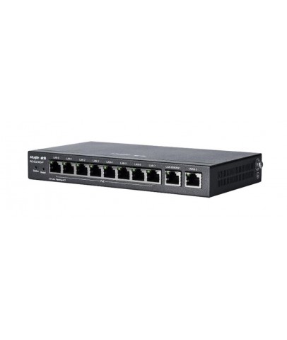 Ruijie-Reyee RG-EG210G-P 8 Port Poe+ 10-100-1000 Mbps Yönetilebilir Switch Çelik Kasa