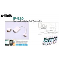 S-link IP-510 Ipad To Vga Ve Audio Adaptör