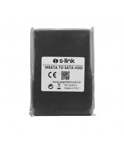 S-link MSATA TO SATA Harici 2.5" Siyah Hdd Kutusu