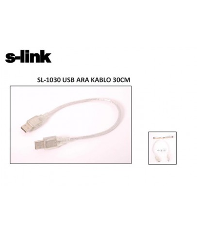 S-link SL-1030 Usb2.0 30cm Usb to Usb Kablosu