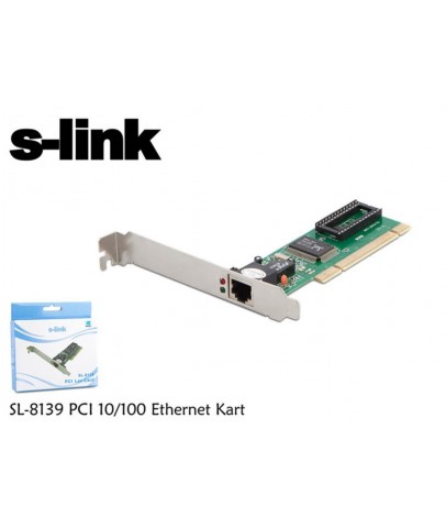 S-link SL-8139 Pcı 10-100 Erhernet Kart