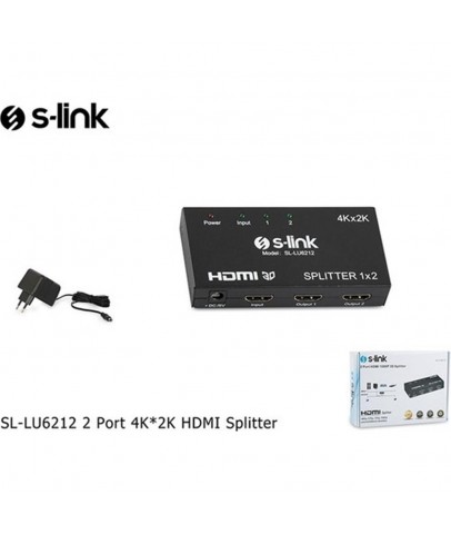 S-link SL-LU6212 1pc-2mn 4k-2k Hdmı Çoklayıcı